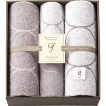 グランフランセヌーベル 今治タオル バスタオル2P&フェイスタオル2P バスタオル60×120cm、フェイスタオル34×82cm L9031617