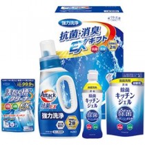 ギフト工房 抗菌消臭EXギフト 花王アタック抗菌EX・除菌キッチンジェル・除菌キッチンジェル詰替用・洗たく槽クリーナーEX L9130525