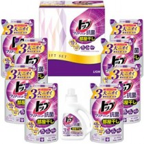 ライオン トップクリアリキッド抗菌ギフト トップクリアリキッド抗菌詰替用(500g)×8、トップクリアリキッド抗菌(900g)×1 C6224627