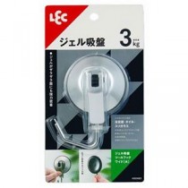 【5セット】 レック ジェル吸盤ツールフックワイド 大  H00483X5