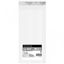【まとめ】 OPP袋シールあり 長3 0.025mm厚 100枚入 【×10セット】
