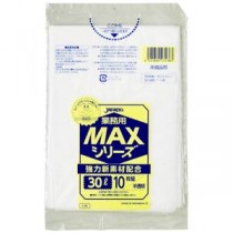 【まとめ】 MAXゴミ袋 S-38 半透明 30L 10枚 【×20セット】