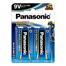 （まとめ） パナソニック エボルタNEO 2個パック 6LR61NJ／2B 【×2セット】