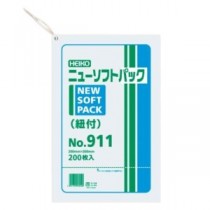 （まとめ） シモジマ ニューソフトパック紐付 11号 200枚 006694811 【×5セット】