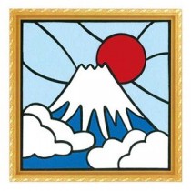 藤久 フェルトの貼り絵パズル ふじ