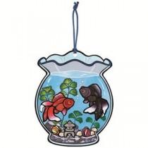 さくらほりきり SK シールはり絵・金魚鉢