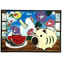 パナミ 季節のかんたん貼り絵 日本の夏