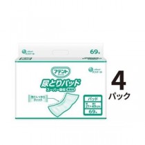 大王製紙 アテント尿とりパッドスーパー吸収69枚4P