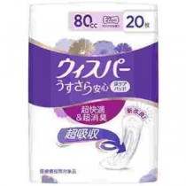 P&G ウィスパーうすさら安心 安心の中量用80cc