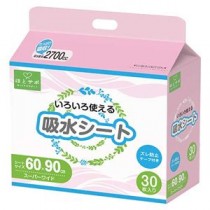 MISM 吸水シート スーパーワイド 30枚入1P