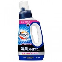 （まとめ）花王 アタック消臭ストロングジェル 本体 720g（×5セット）