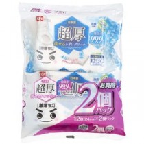 （まとめ）レック 激落ち超厚流せるトイレクリーナー大判2P（×5セット）