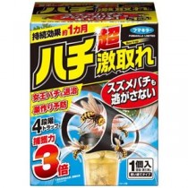 （まとめ）フマキラー ハチ超激取れ 1個入（×2セット）
