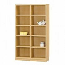 白井産業 木製棚タナリオ TNL-1587 ナチュラル 約幅870×奥行290×高さ1500mm 組立式