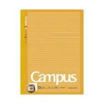 【訳あり・在庫処分】（まとめ） コクヨ キャンパスノートプリント貼付用（ドット入り罫線） B5ノビ A罫 30枚 ノ-3HAT 1セット（5冊） 【×3セット】