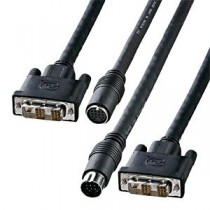 サンワサプライ DVI工事配線ケーブル（シングルリンク） KC-DVI-K150