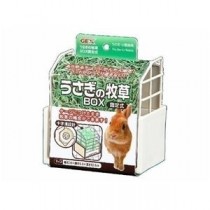 GEX（ジェックス） うさぎの牧草BOX 固定式 （エサ皿） 【ペット用品】