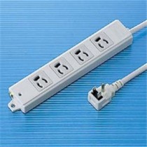 サンワサプライ 工事物件タップ（4個口・1m） TAP-K4L-1