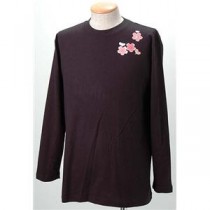 語れる立体和柄ロングTシャツ S-1998／弁財天 LL(NP)