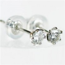 Pt0.2ct ダイヤモンドピアス プラチナ 110621