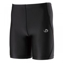 Phiten（ファイテン） SPORTS SPATS（スポーツスパッツ）クウォーター （吸汗速乾） BK M JF580004