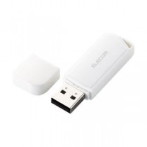 ELECOM（エレコム） USB2.0／1.1 セキュリティソフト対応バリュータイプUSBメモリ／16GB／ホワイト MF-HMU216GWH