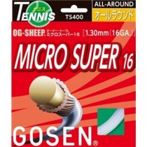 GOSEN（ゴーセン） オージー・シープ ミクロスーパー16（ホワイト20張入） TS400W20P
