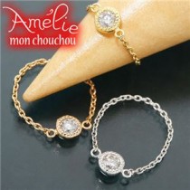 Amelie Monchouchou【タルトシリーズ】リング ホワイトゴールド（WG） 2号 指輪