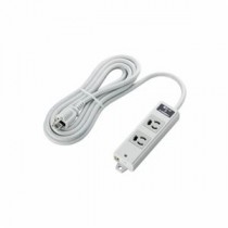 ELECOM（エレコム） EU RoHs指令準拠 雷ガード二重構造工事用タップ T-WRMK3230LG／RS