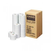 カシオ CASIO 電子レジスター用 ロールペーパー 紙幅58mm 感熱紙タイプ TRP-5880-TW 1パック(20個)