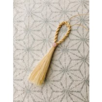 精麻ミニチャーム  ローズクォーツ