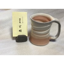 こだわりの商品！備前焼　マグカップ（白）
