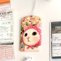 JETOY 猫のICケース ピンクずきん