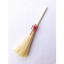 精麻ミニチャーム 祓い箒(梅)