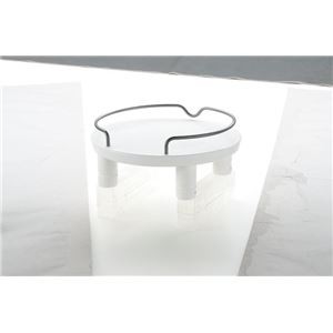 リッチェル RC 木製テーブル シングル 白 【ペット用品】【代引不可】