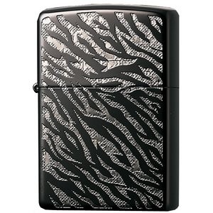 ジッポー(ZIPPO) ゼブラ柄 2BNS-ZEB シルバー