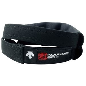 デサント（DESCENTE） Kounoe Belt 鴻江ベルト 膝用 DAT8103 ブラック M