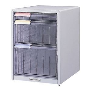ナカバヤシメディシス・デスクトップタイプ A4 H410S 8段ベース MAD-204Nグレー