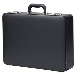 クラウン アタッシュケース ダイヤルロック A4 CR-AT312-B 黒 1個