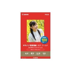 キヤノン（Canon） 写真用紙・光沢 ゴールド 2L判 100枚 2310B034