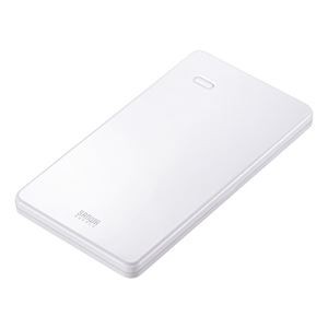 サンワサプライ　スマートフォン・タブレット用モバイルバッテリー(ホワイト)　BTL-RDC7W
