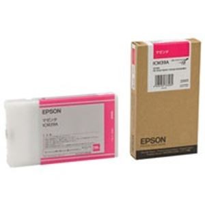EPSON エプソン インクカートリッジ 純正 【ICM39A】 マゼンタ