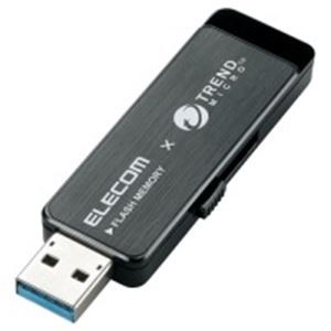 エレコム(ELECOM) セキュリティUSBメモリ黒32GB MF-TRU332GBK