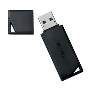 バッファロー USB3.0用 USBメモリー バリューモデル 64GB ブラック RUF3-K64GA-BK