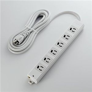 ELECOM（エレコム） EU RoHS指令準拠 二重構造工事用タップ T-WRM3630LG_RS