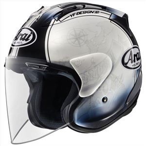 アライ（ARAI） ジェットヘルメット SZ-RAM4 HARADA TOUR XL 61-62cm