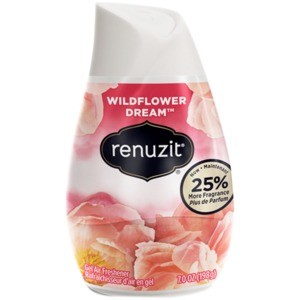 リナジット エアーフレッシュナー/芳香剤 【ワイルドフラワーメドー 198g×12個セット】 アメリカ製 〔玄関 トイレ リビング〕