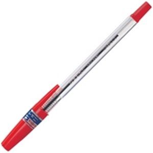 （業務用40セット）ゼブラ ZEBRA ボールペン ニューハード N-5200-R 赤