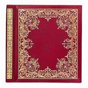 （まとめ）ナカバヤシ フエルアルバム ア-LS-1 赤【×2セット】