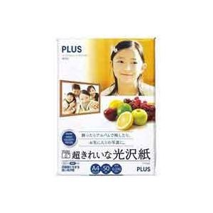 （まとめ）プラス 超きれいな光沢紙 IT-125GC A4 50枚【×3セット】